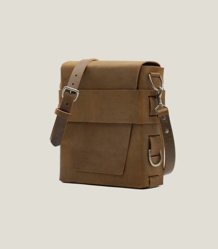 Leather Buffle Bag